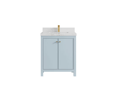 Chicago 30 in. W x 22 in. D Single Sink Bathroom Vanity - Willow Bath and Vanity