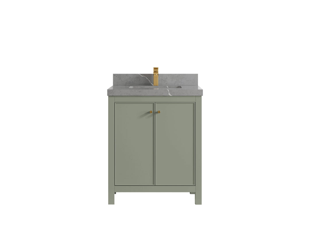 Chicago 30 in. W x 22 in. D Single Sink Bathroom Vanity - Willow Bath and Vanity