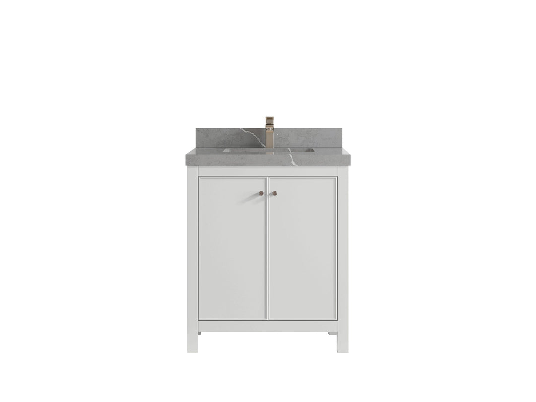Chicago 30 in. W x 22 in. D Single Sink Bathroom Vanity - Willow Bath and Vanity