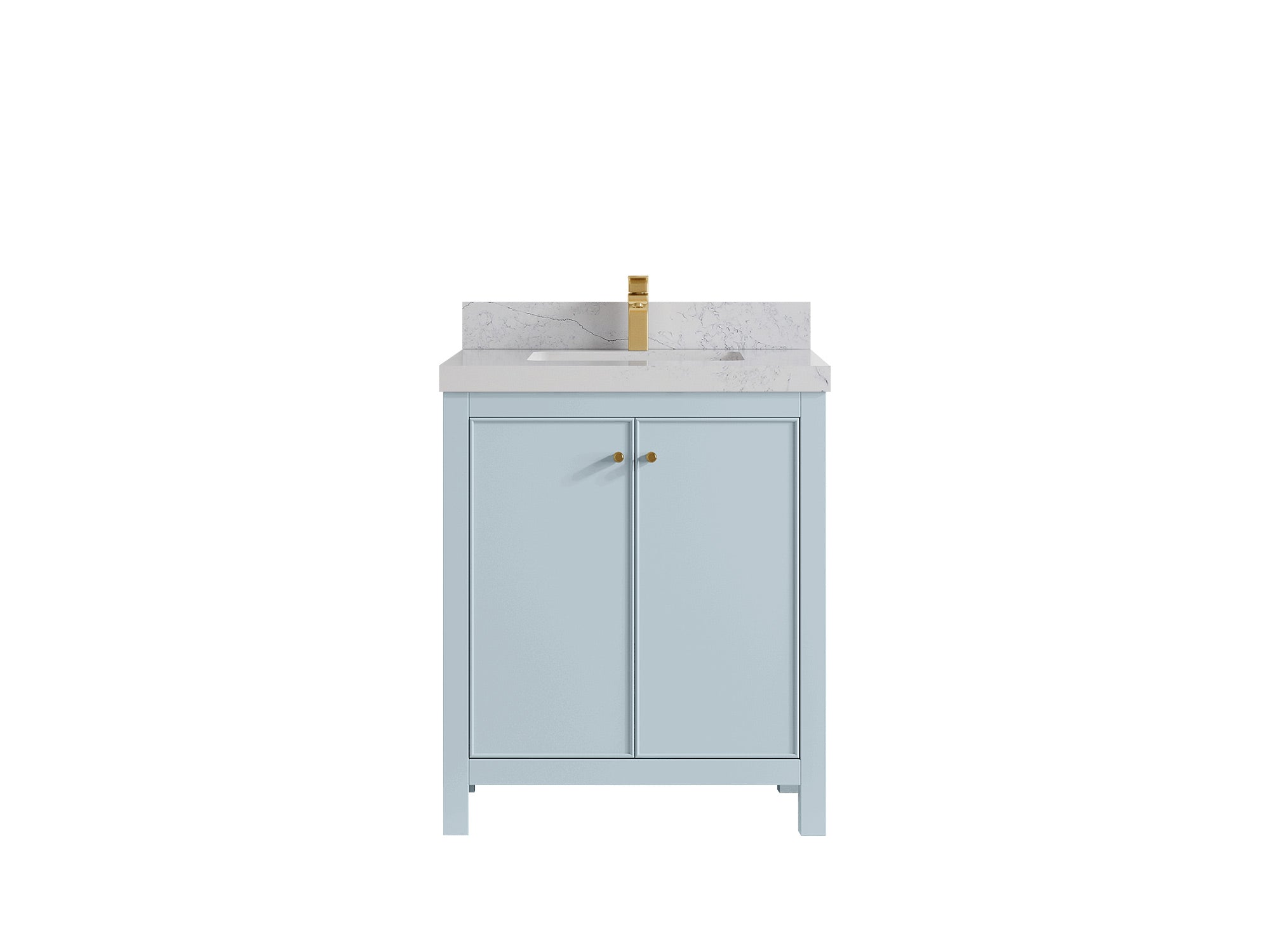 Chicago 30 in. W x 22 in. D Single Sink Bathroom Vanity - Willow Bath and Vanity