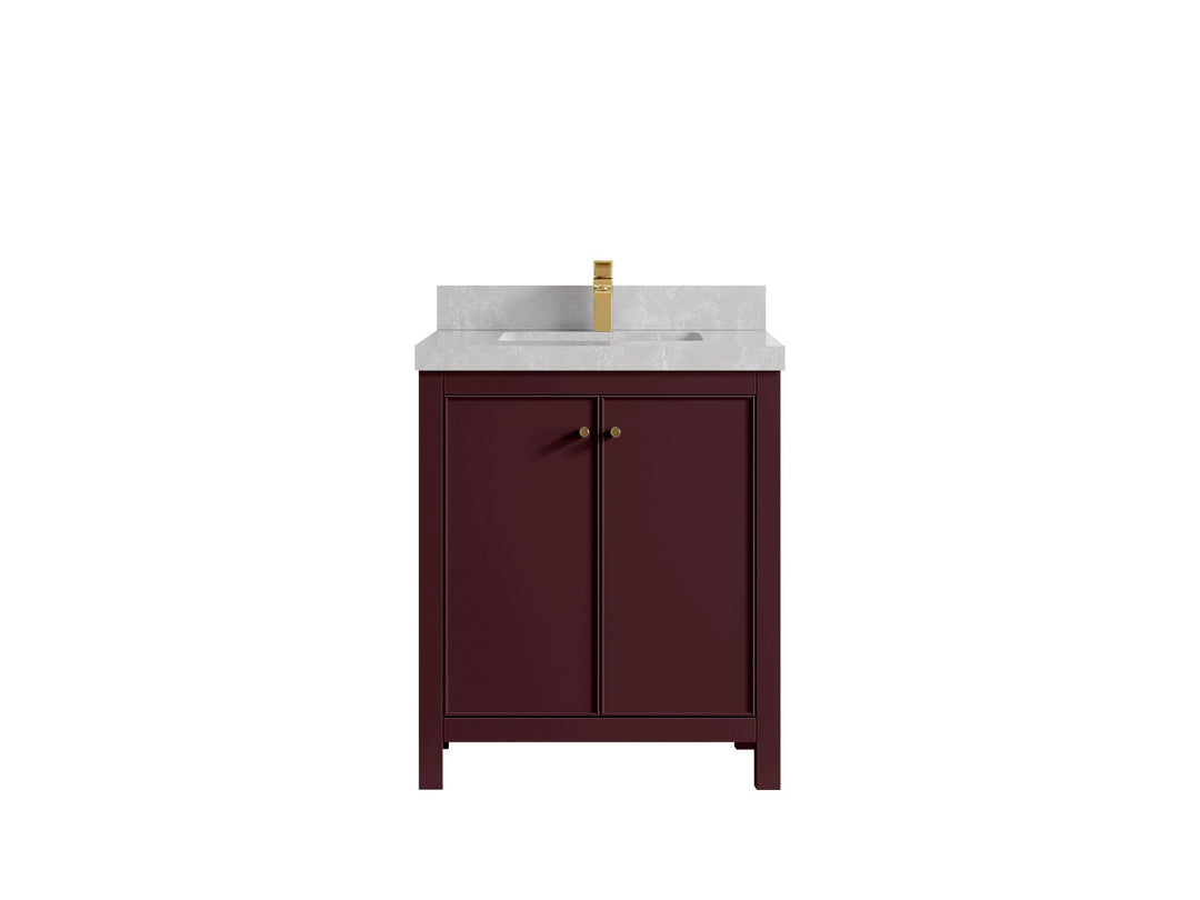 Chicago 30 in. W x 22 in. D Single Sink Bathroom Vanity - Willow Bath and Vanity