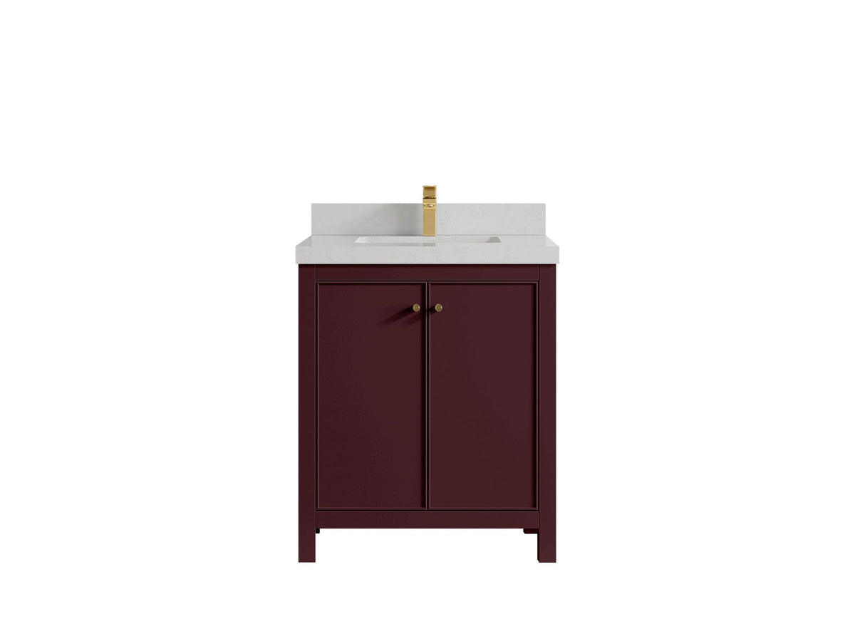 Chicago 30 in. W x 22 in. D Single Sink Bathroom Vanity - Willow Bath and Vanity
