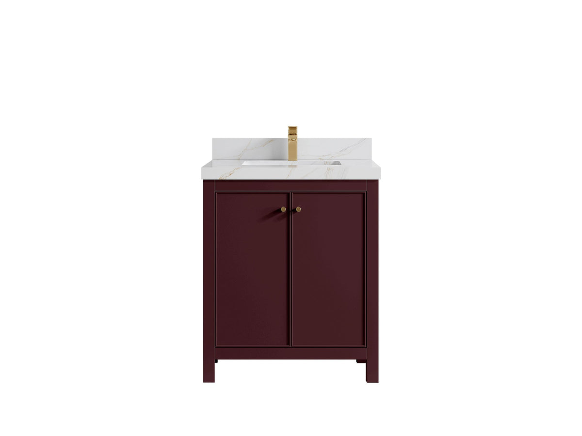 Chicago 30 in. W x 22 in. D Single Sink Bathroom Vanity - Willow Bath and Vanity