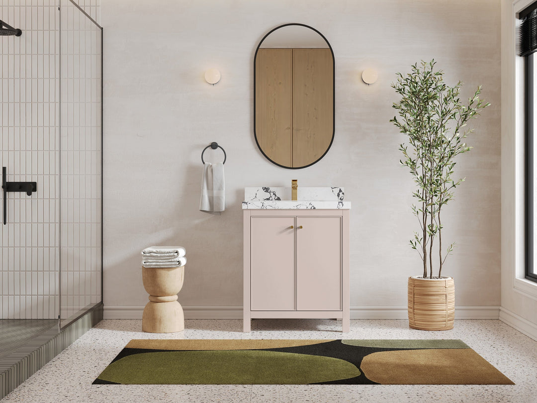Chicago 30 in. W x 22 in. D Single Sink Bathroom Vanity - Willow Bath and Vanity