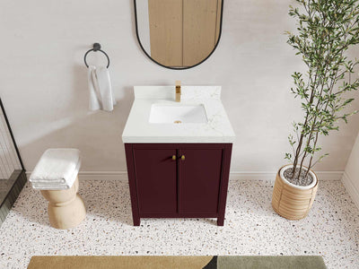 Chicago 30 in. W x 22 in. D Single Sink Bathroom Vanity - Willow Bath and Vanity