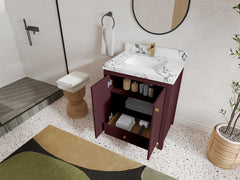 Chicago 30 in. W x 22 in. D Single Sink Bathroom Vanity - photo 3