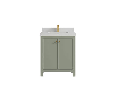 Chicago 30 in. W x 22 in. D Single Sink Bathroom Vanity - Willow Bath and Vanity