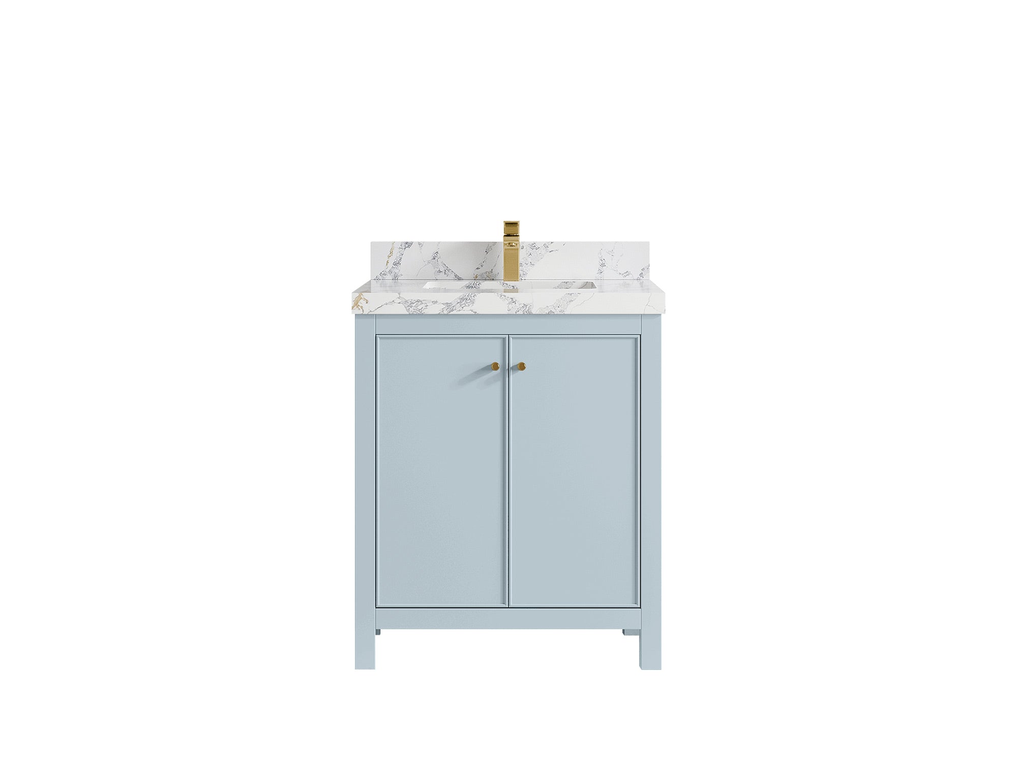 Chicago 30 in. W x 22 in. D Single Sink Bathroom Vanity - Willow Bath and Vanity