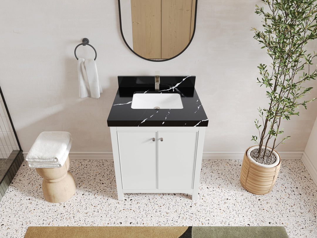 Chicago 30 in. W x 22 in. D Single Sink Bathroom Vanity - Willow Bath and Vanity