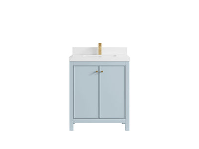 Chicago 30 in. W x 22 in. D Single Sink Bathroom Vanity - Willow Bath and Vanity