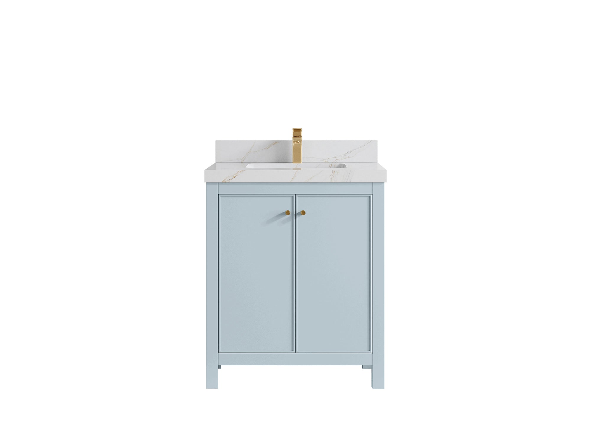 Chicago 30 in. W x 22 in. D Single Sink Bathroom Vanity - Willow Bath and Vanity