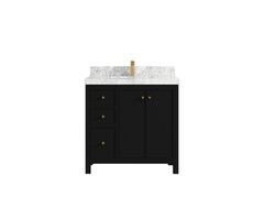 Chicago 36 in. W x 22 in. D Center Sink Bathroom Vanity - photo 11