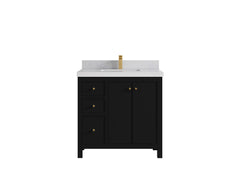 Chicago 36 in. W x 22 in. D Center Sink Bathroom Vanity - photo 1