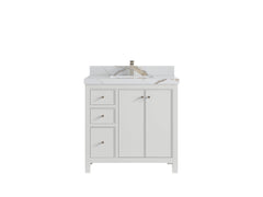 Chicago 36 in. W x 22 in. D Center Sink Bathroom Vanity - photo 15