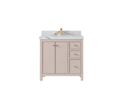 Chicago 36 in. W x 22 in. D Center Sink Bathroom Vanity - photo 15