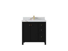 Chicago 36 in. W x 22 in. D Center Sink Bathroom Vanity - photo 15