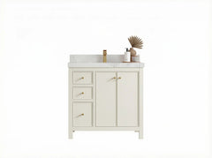 Chicago 36 in. W x 22 in. D Center Sink Bathroom Vanity - photo 1