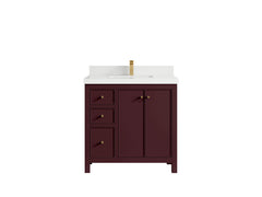 Chicago 36 in. W x 22 in. D Center Sink Bathroom Vanity - photo 27