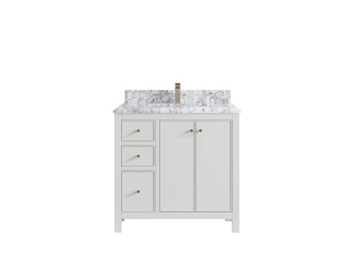 Chicago 36 in. W x 22 in. D Center Sink Bathroom Vanity - Willow Bath and Vanity
