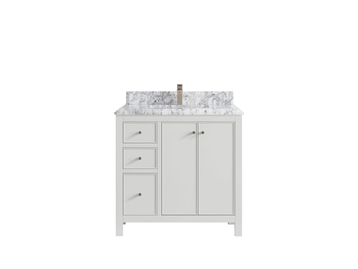Chicago 36 in. W x 22 in. D Center Sink Bathroom Vanity - photo 23