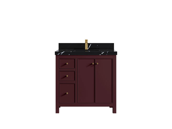 Chicago 36 in. W x 22 in. D Center Sink Bathroom Vanity - photo 29