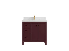 Chicago 36 in. W x 22 in. D Center Sink Bathroom Vanity - photo 13