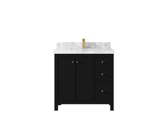 Chicago 36 in. W x 22 in. D Center Sink Bathroom Vanity - photo 11