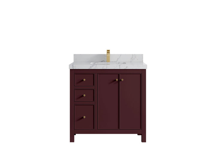 Chicago 36 in. W x 22 in. D Center Sink Bathroom Vanity - photo 25