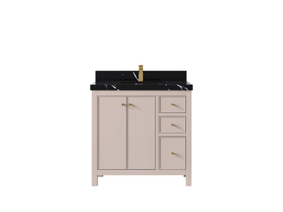 Chicago 36 in. W x 22 in. D Center Sink Bathroom Vanity - Willow Bath and Vanity