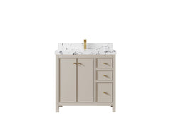 Chicago 36 in. W x 22 in. D Center Sink Bathroom Vanity - photo 33