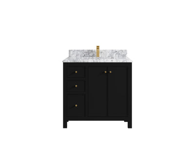 Chicago 36 in. W x 22 in. D Center Sink Bathroom Vanity - Willow Bath and Vanity