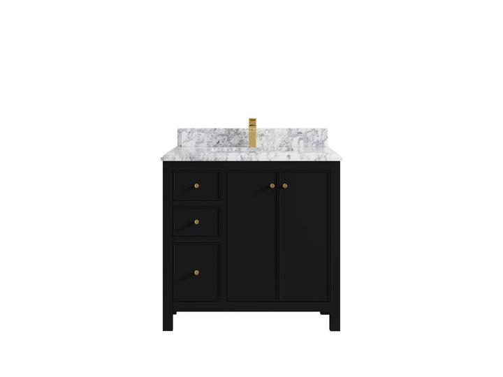 Chicago 36 in. W x 22 in. D Center Sink Bathroom Vanity - photo 25