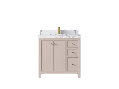 Chicago 36 in. W x 22 in. D Center Sink Bathroom Vanity - Willow Bath and Vanity