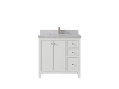 Chicago 36 in. W x 22 in. D Center Sink Bathroom Vanity - photo 29