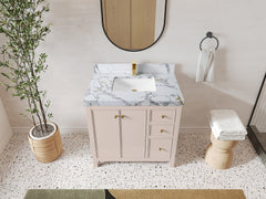 Chicago 36 in. W x 22 in. D Center Sink Bathroom Vanity - photo 20