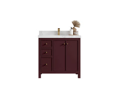 Chicago 36 in. W x 22 in. D Center Sink Bathroom Vanity - photo 1