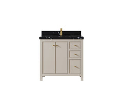 Chicago 36 in. W x 22 in. D Center Sink Bathroom Vanity - photo 9