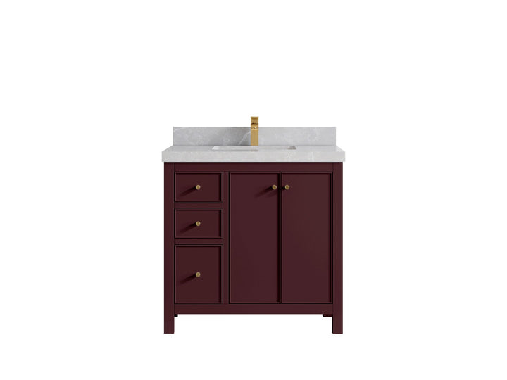Chicago 36 in. W x 22 in. D Center Sink Bathroom Vanity - photo 15