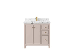 Chicago 36 in. W x 22 in. D Center Sink Bathroom Vanity - photo 41