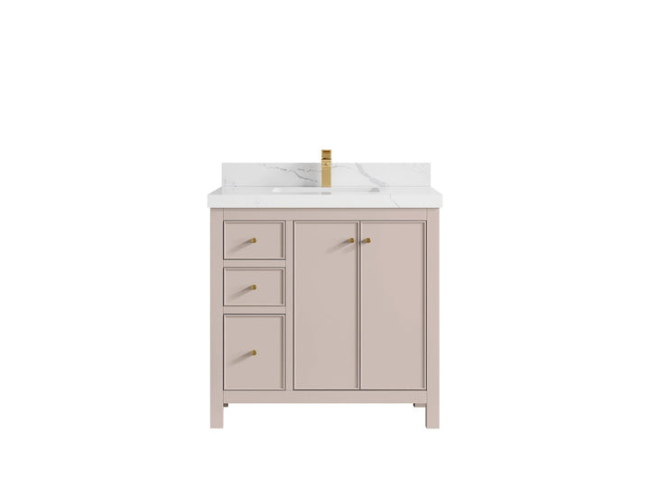 Chicago 36 in. W x 22 in. D Center Sink Bathroom Vanity - photo 17