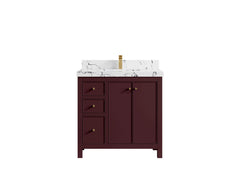 Chicago 36 in. W x 22 in. D Center Sink Bathroom Vanity - photo 23
