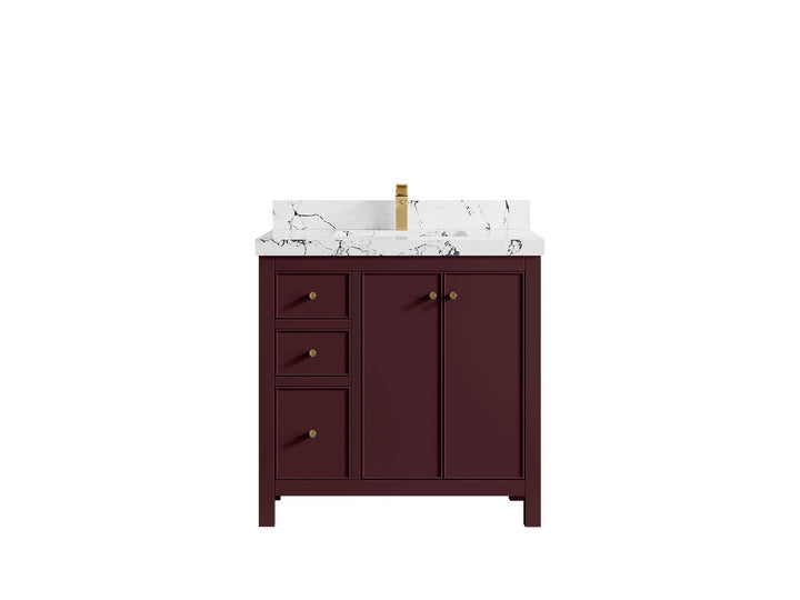 Chicago 36 in. W x 22 in. D Center Sink Bathroom Vanity - photo 23