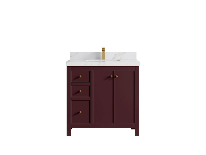 Chicago 36 in. W x 22 in. D Center Sink Bathroom Vanity - photo 39
