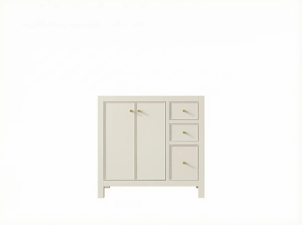 Chicago 36 in. W x 22 in. D Center Sink Bathroom Vanity - Willow Bath and Vanity