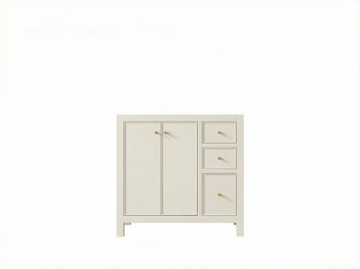 Chicago 36 in. W x 22 in. D Center Sink Bathroom Vanity - Willow Bath and Vanity