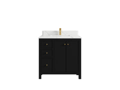 Chicago 36 in. W x 22 in. D Center Sink Bathroom Vanity - photo 23