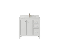 Chicago 36 in. W x 22 in. D Center Sink Bathroom Vanity - photo 41