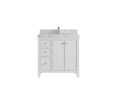 Chicago 36 in. W x 22 in. D Center Sink Bathroom Vanity - photo 43