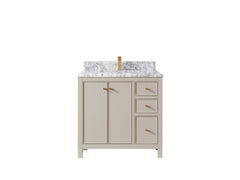 Chicago 36 in. W x 22 in. D Center Sink Bathroom Vanity - photo 21