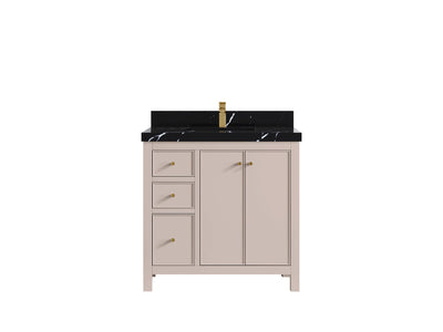 Chicago 36 in. W x 22 in. D Center Sink Bathroom Vanity - Willow Bath and Vanity